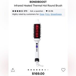 Bondiboost Infrared Heated Thermal Round Brush